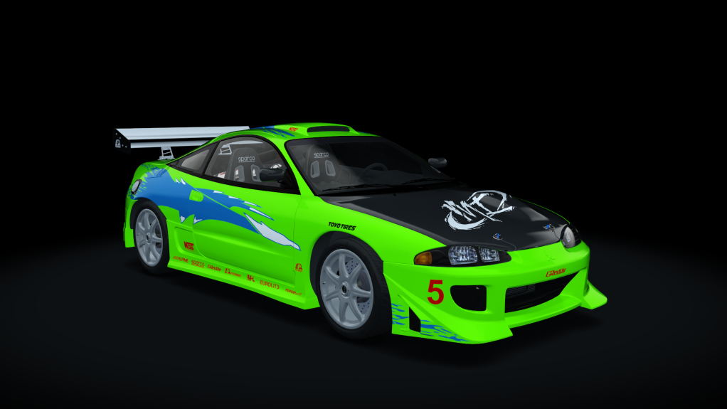 Mitsubishi Eclipse 1995 The Fast and the Furious