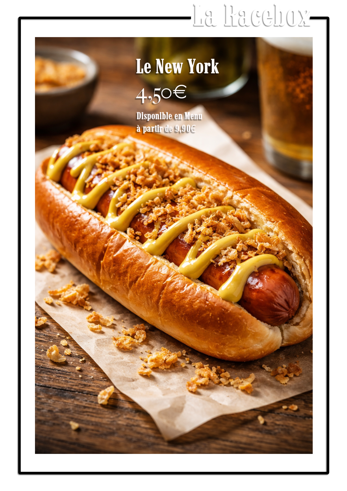 hot dog visuel seul