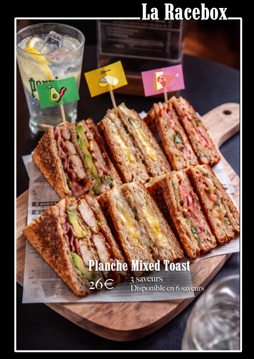 Planche à partager toast