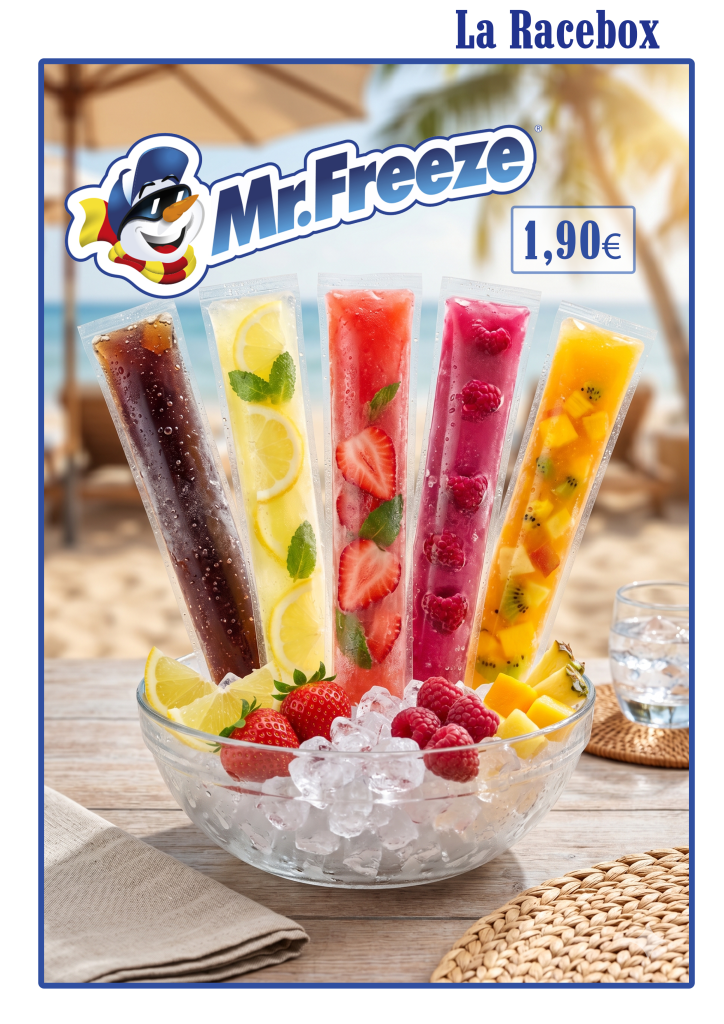Mr Freeze 5 saveurs ! 