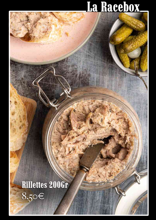 Rillettes du Mans à partager 
